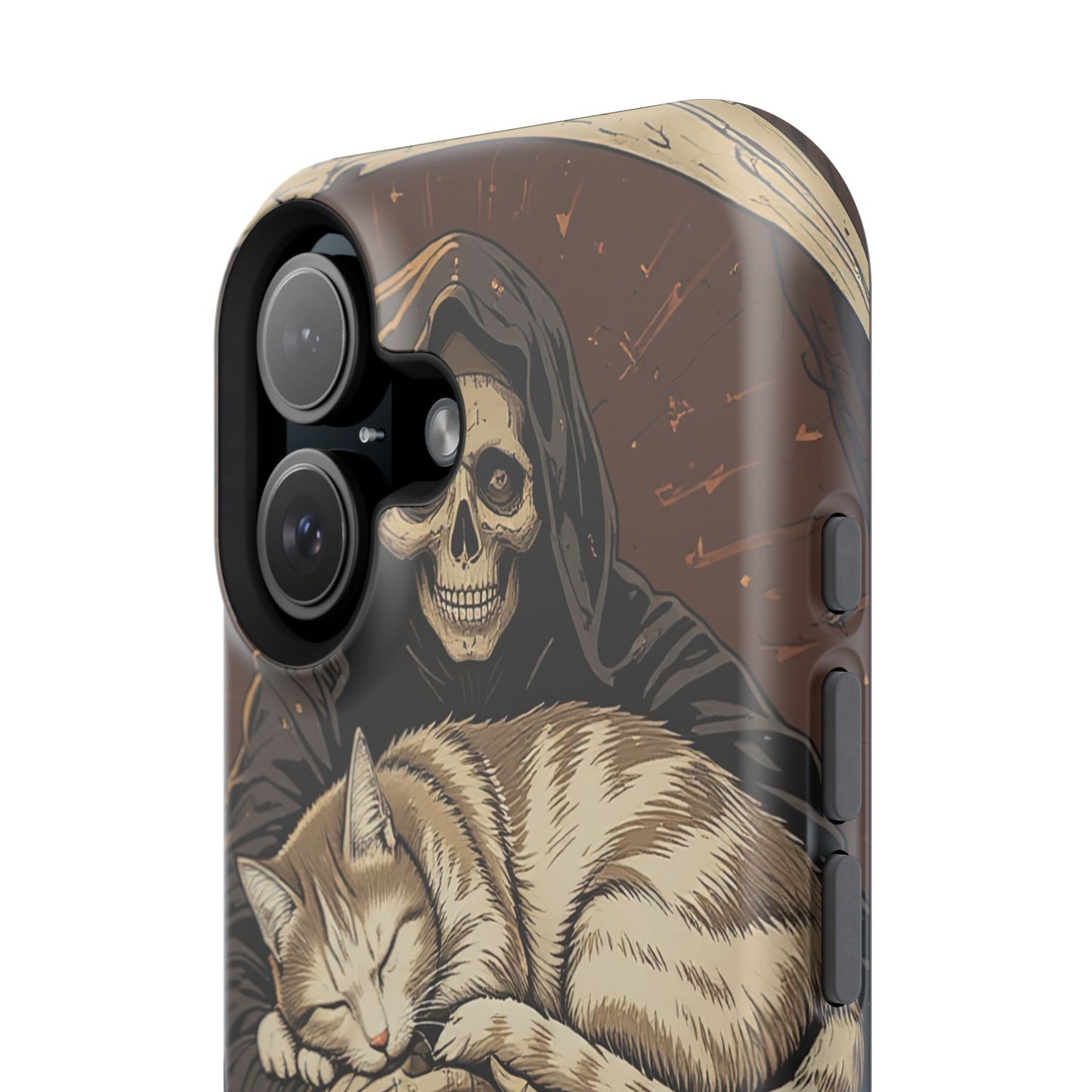 Cat of Death MagSafe® iPhone Tough Case Dual Layer Robust