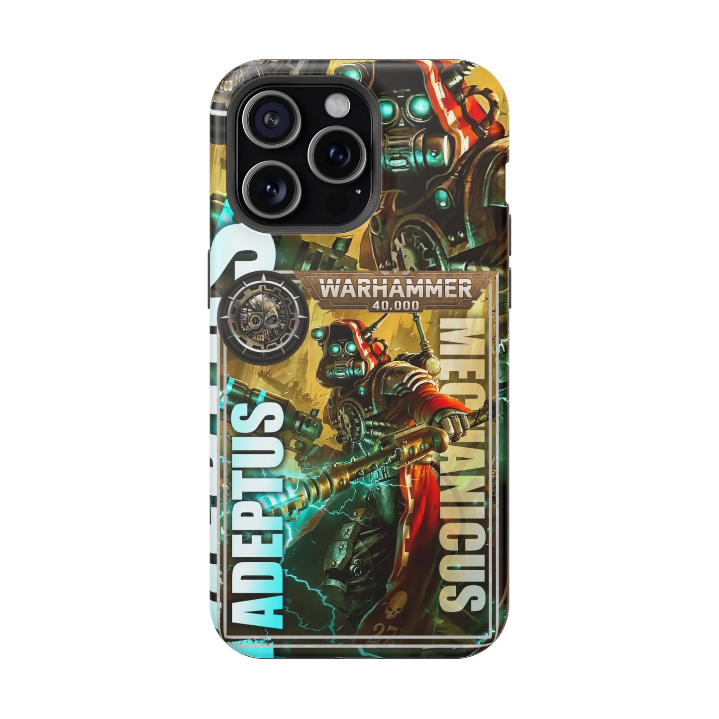Warhammer Adeptus Mechanicus MagSafe® iPhone Tough Case Dual Layer Robust
