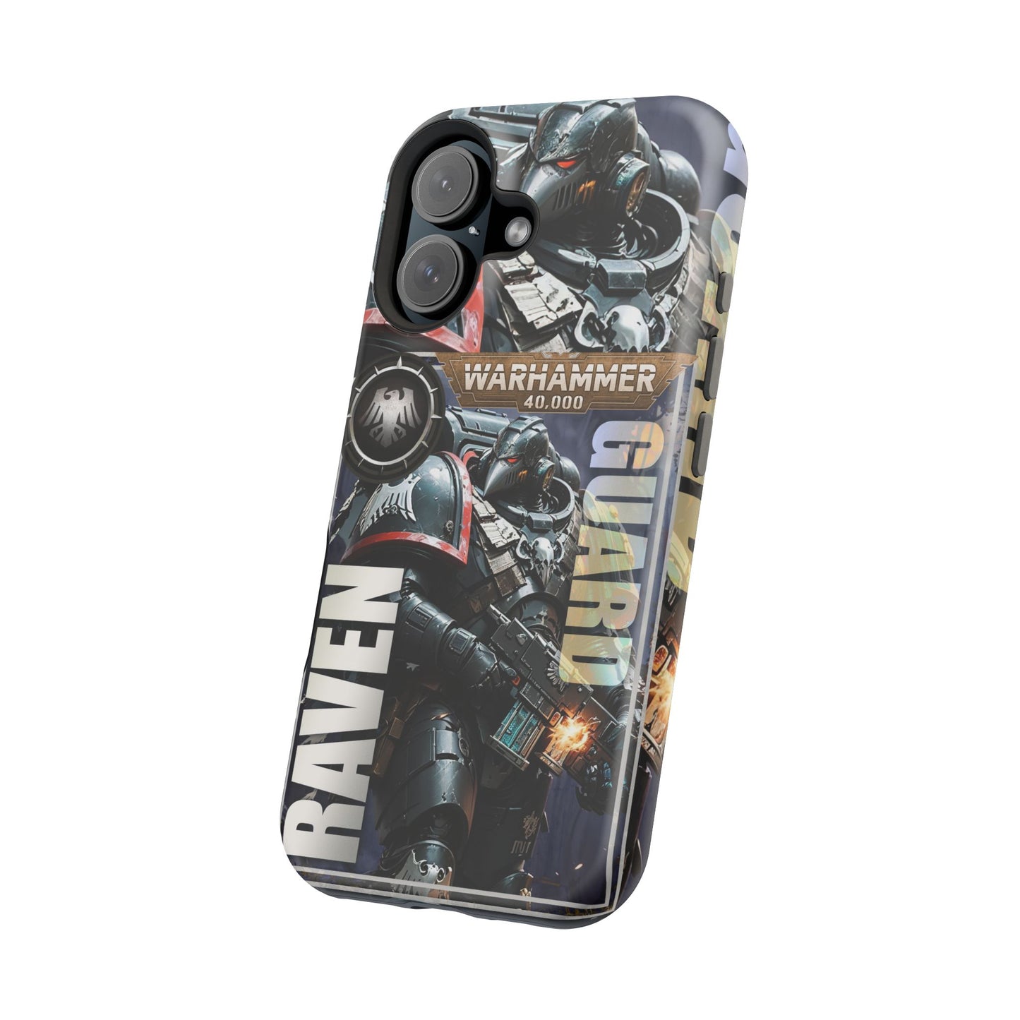Warhammer Raven Guard MagSafe® iPhone Tough Case Dual Layer Robust