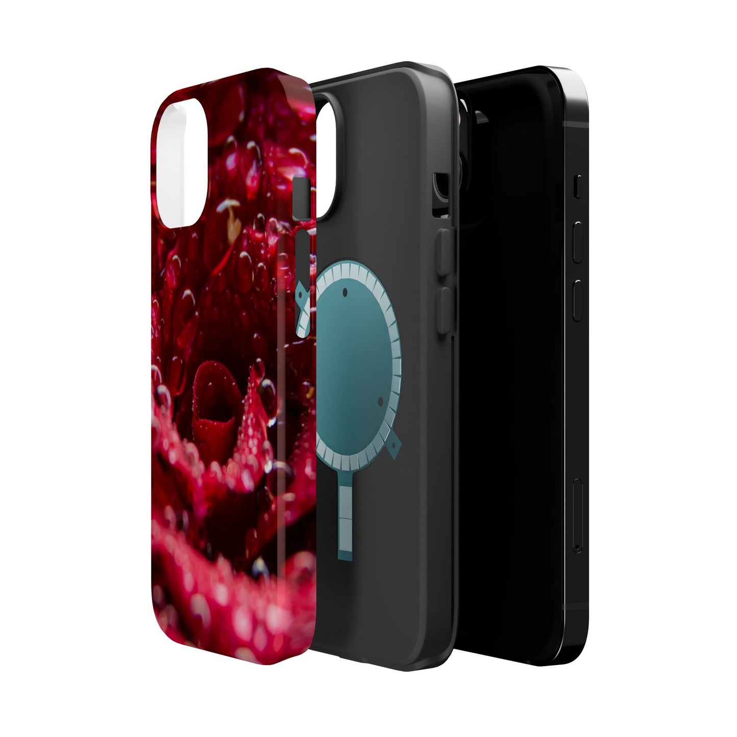 Rose Flower Nature MagSafe® iPhone Tough Case Dual Layer Robust