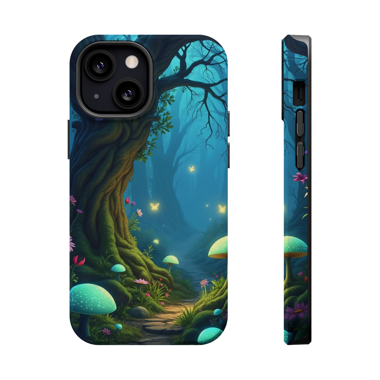 Shrooms Nature MagSafe® iPhone Tough Case Dual Layer Robust