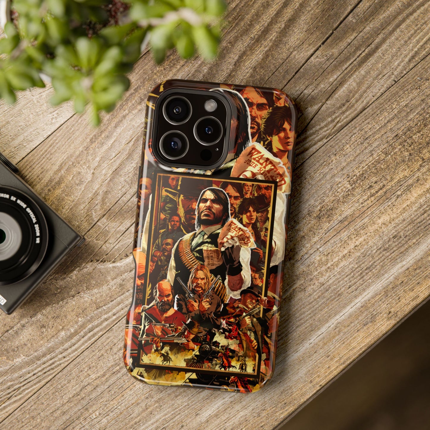 Red Dead Redemption MagSafe® iPhone Tough Case Dual Layer Robust