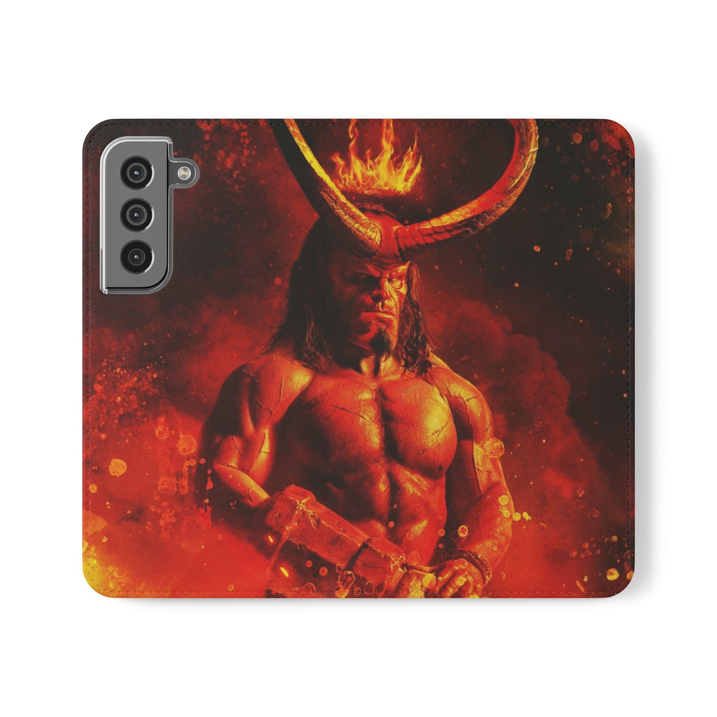 Hellboy Flip Case for iPhone & Samsung | PhoneMags