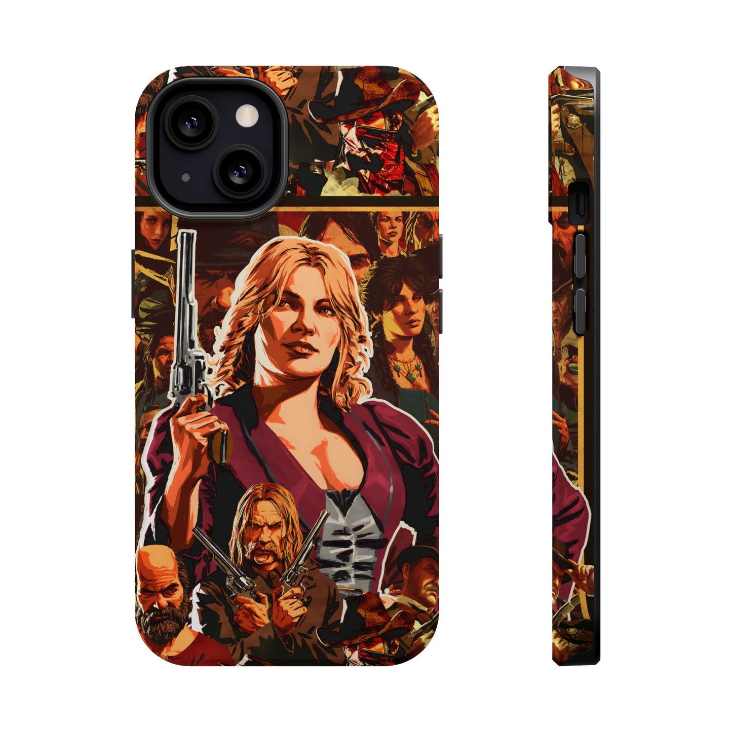 Red Dead Redemption MagSafe® iPhone Tough Case Dual Layer Robust