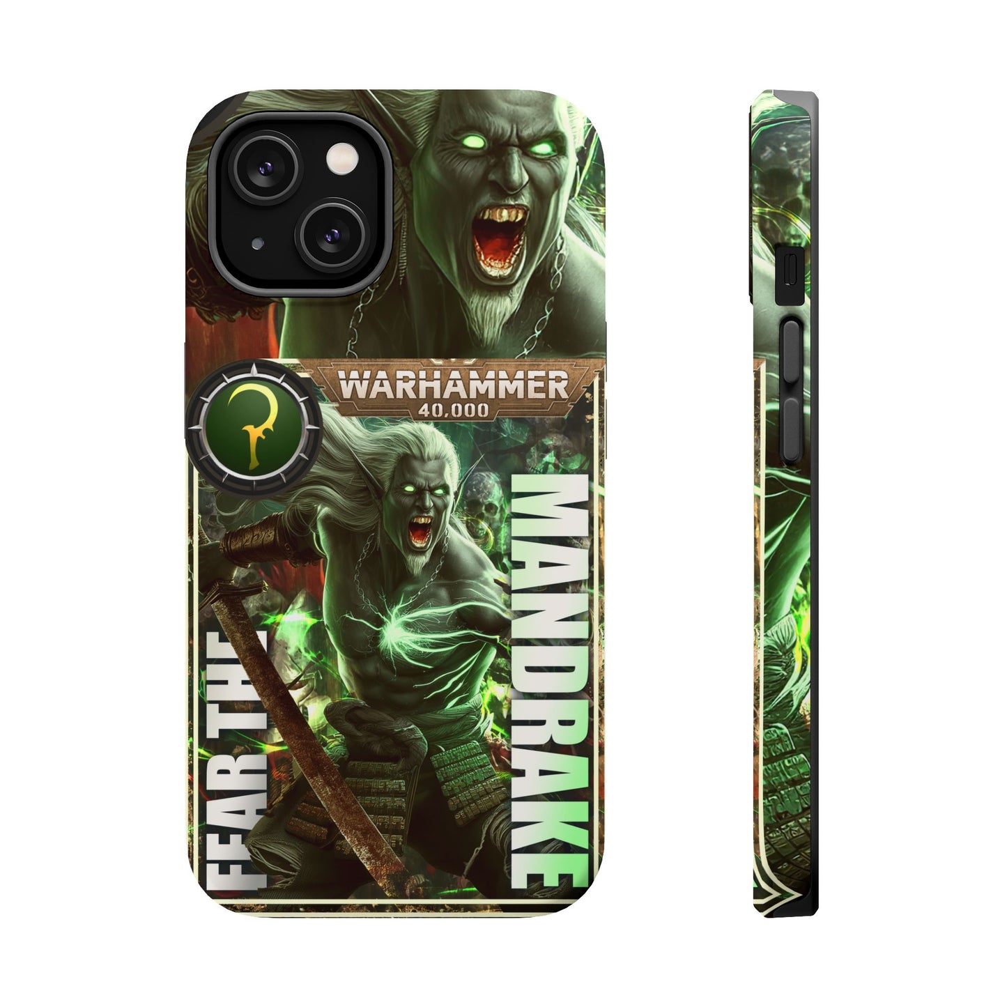 Warhamer Mandrake MagSafe® iPhone Tough Case Dual Layer Robust