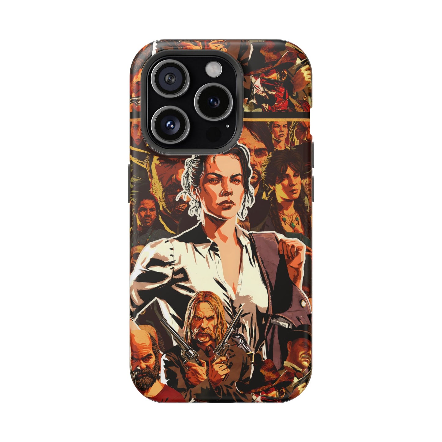 Red Dead Redemption MagSafe® iPhone Tough Case Dual Layer Robust