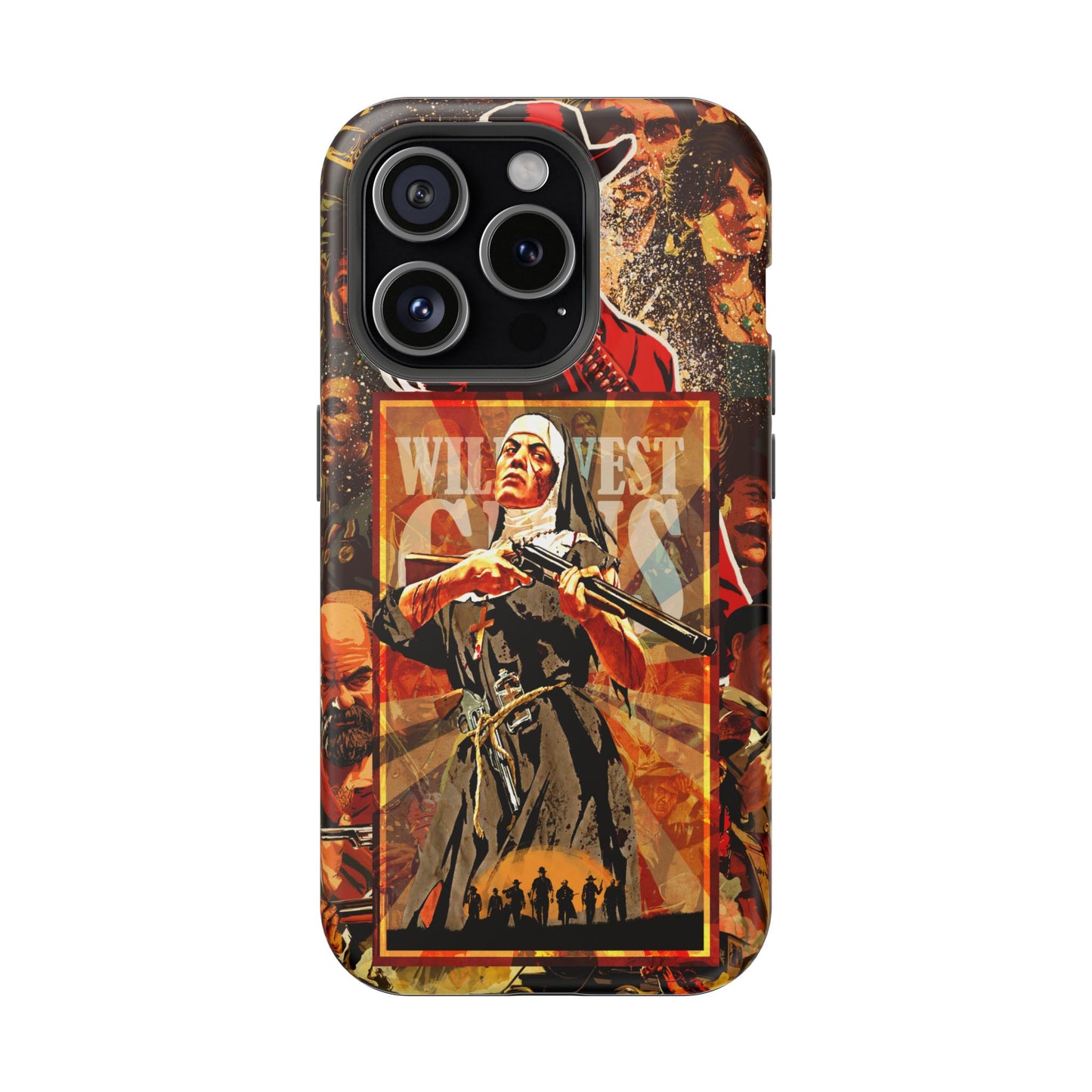Red Dead Redemption MagSafe® iPhone Tough Case Dual Layer Robust