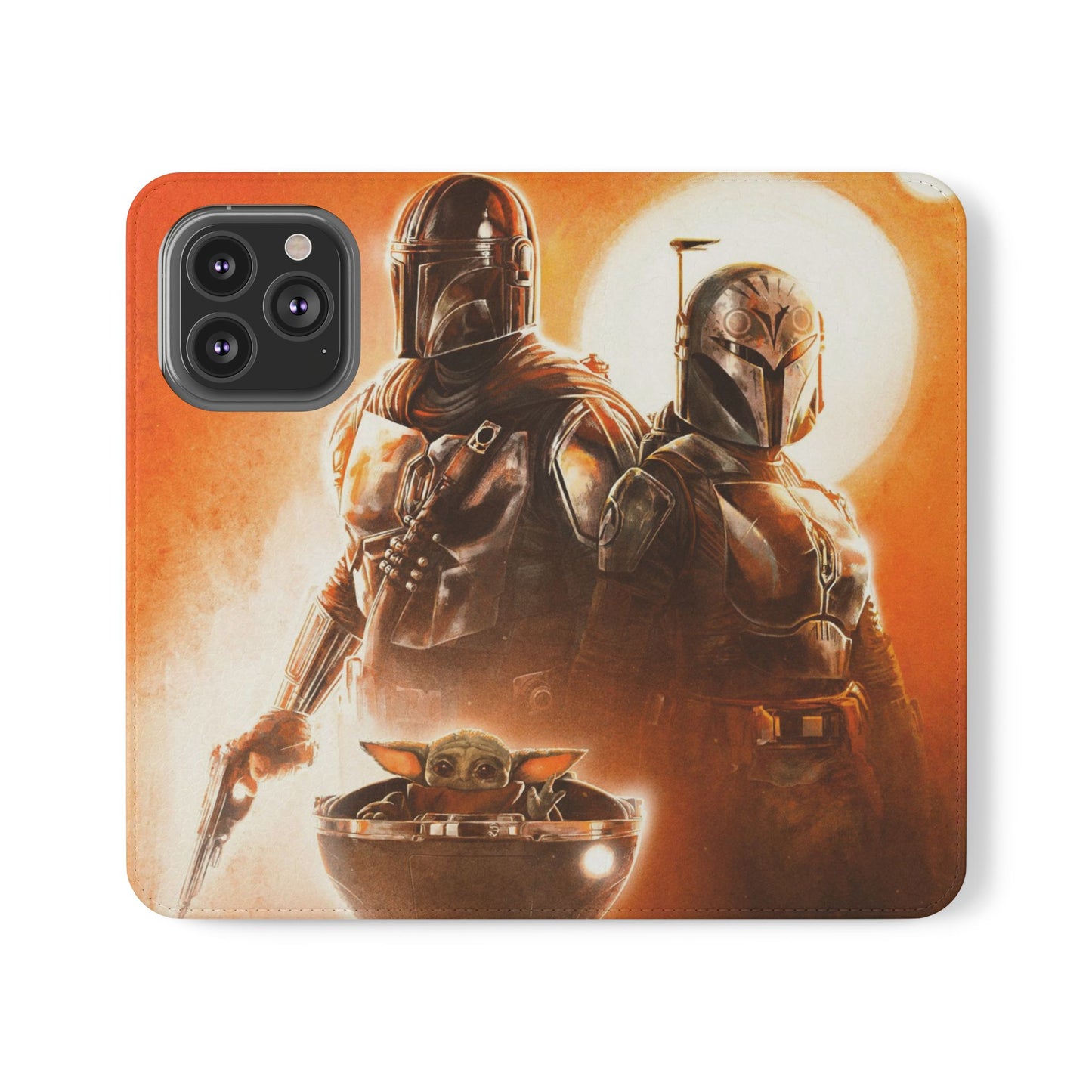 Mandalorian iPhone & Samsung Flip Case | PhoneMags