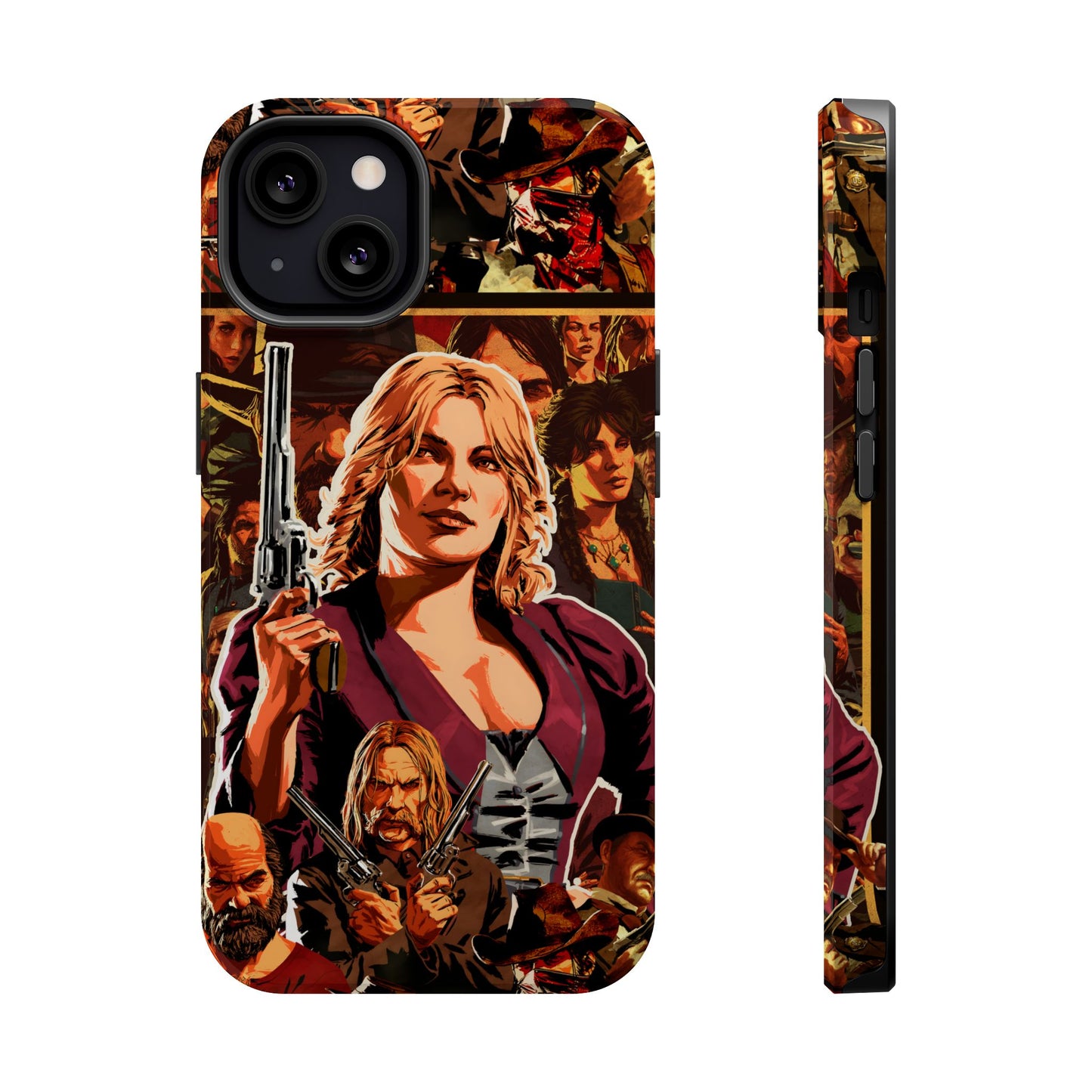 Red Dead Redemption MagSafe® iPhone Tough Case Dual Layer Robust