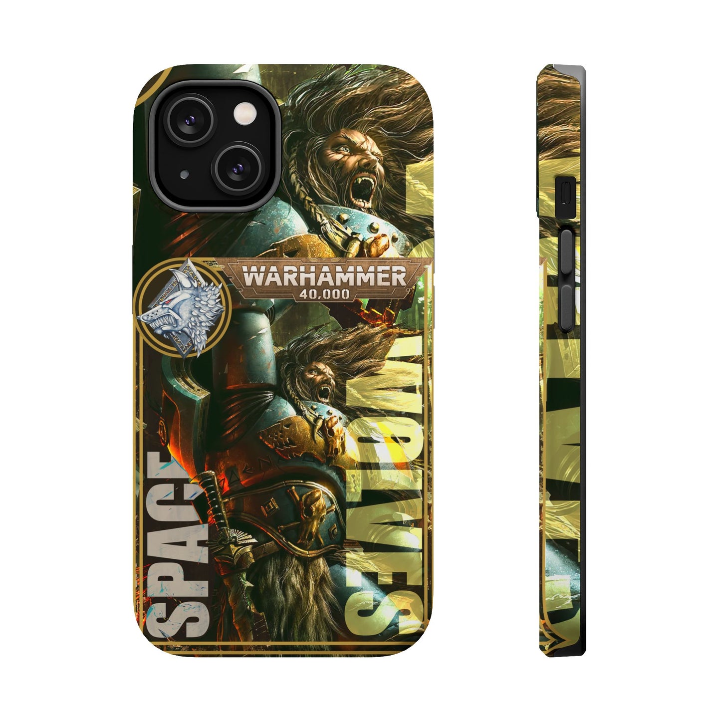 Warhammer Space Wolves MagSafe® iPhone Tough Case Dual Layer Robust