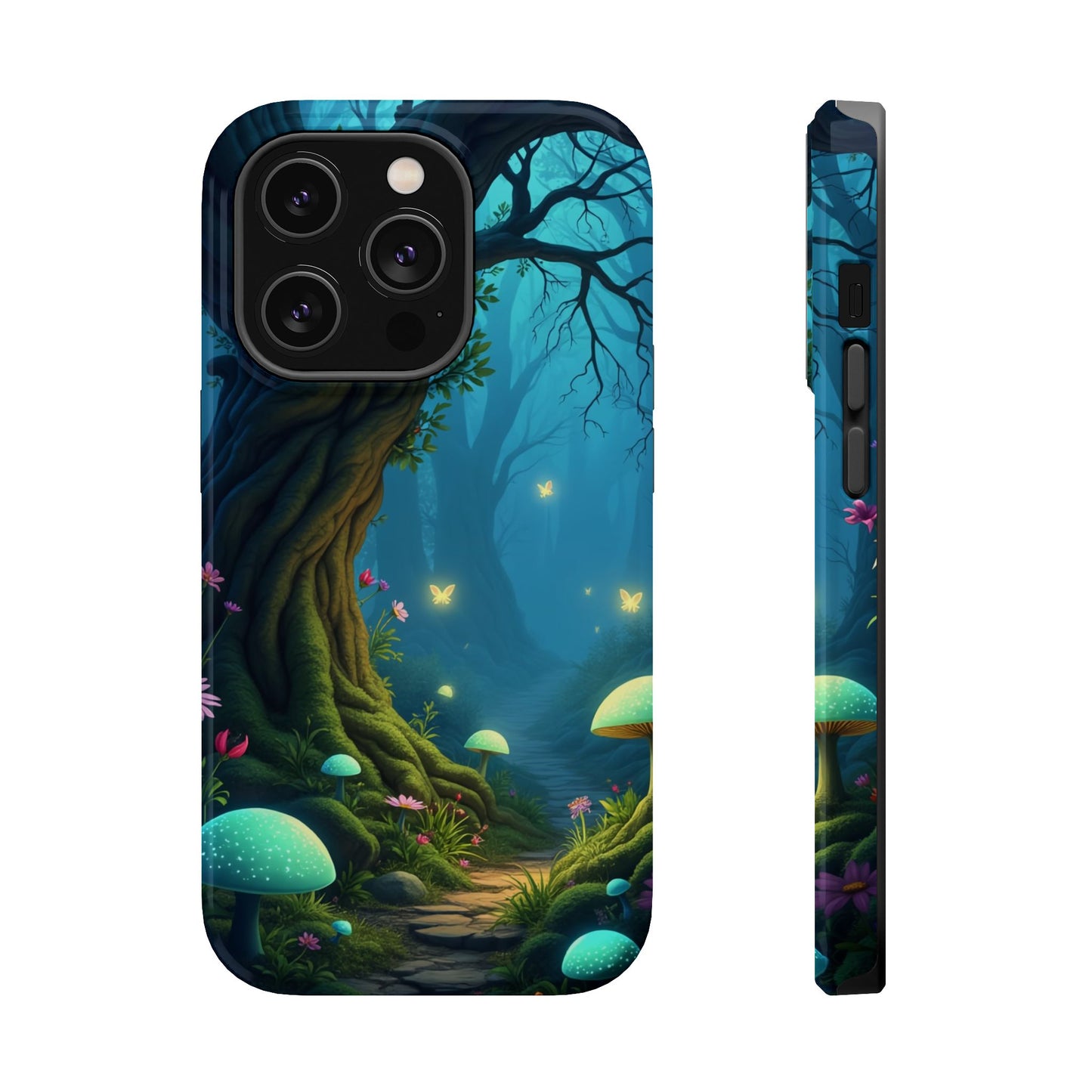 Shrooms Nature MagSafe® iPhone Tough Case Dual Layer Robust