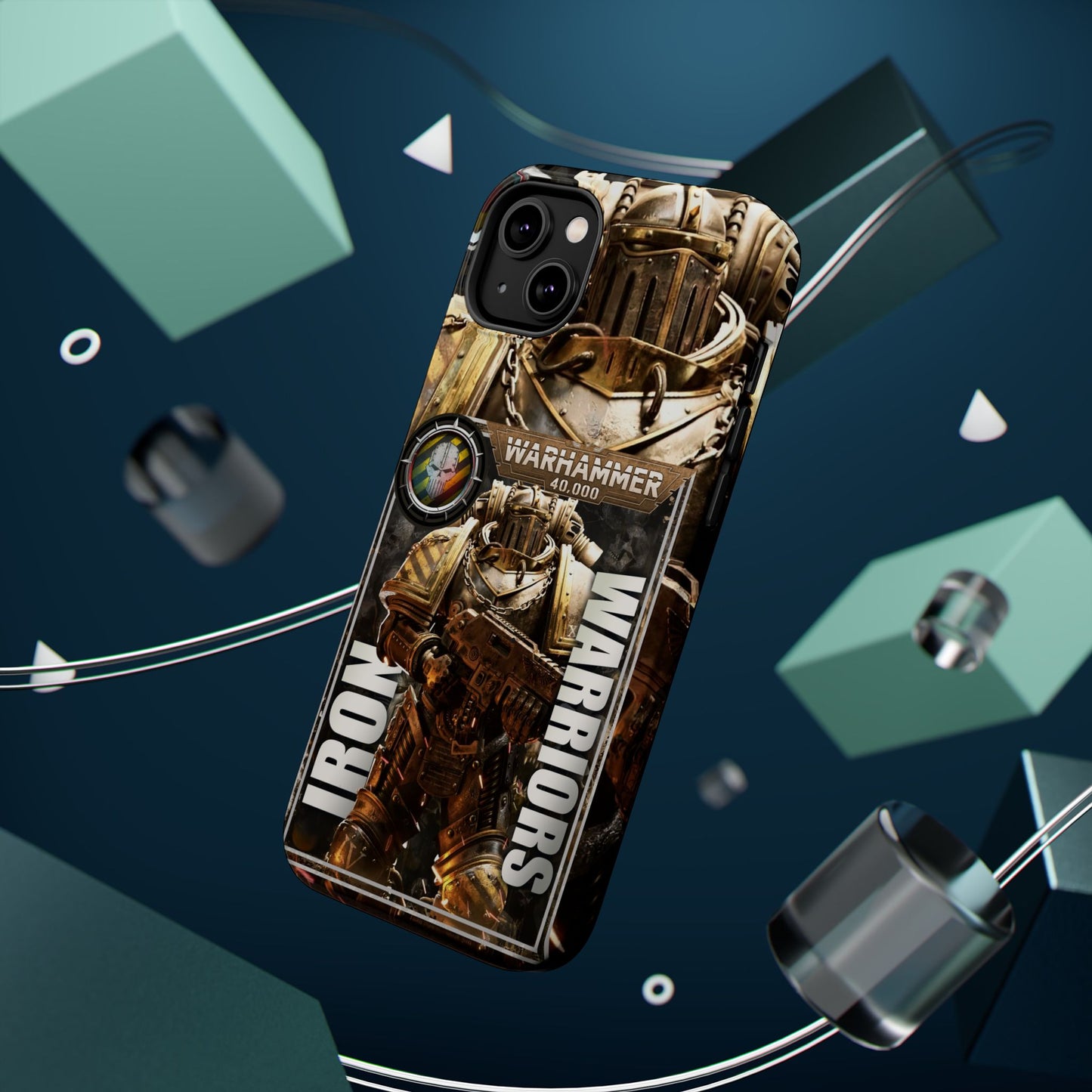 Warhammer Iron Warriors MagSafe® iPhone Tough Case Dual Layer Robust
