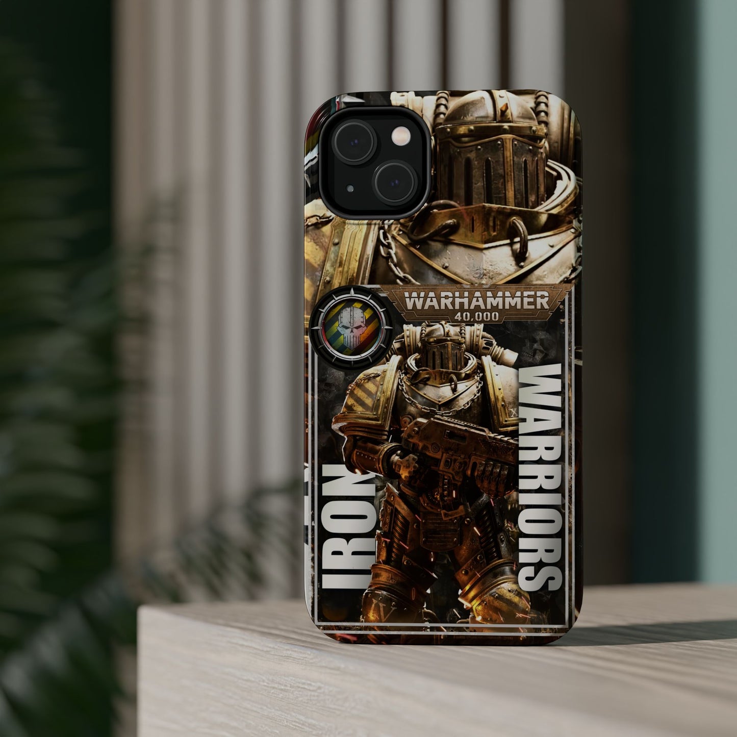 Warhammer Iron Warriors MagSafe® iPhone Tough Case Dual Layer Robust