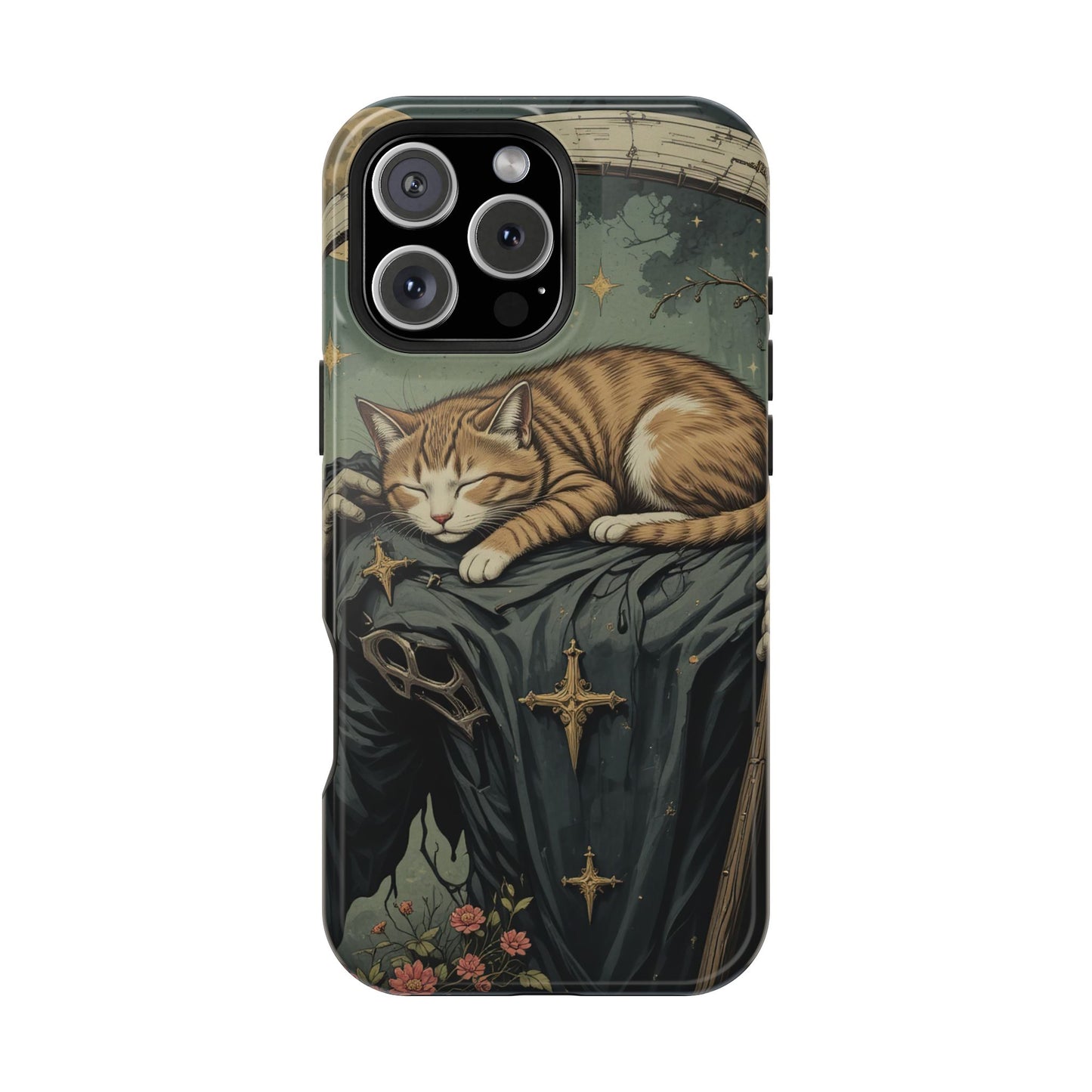 Cat of Death MagSafe® iPhone Tough Case Dual Layer Robust