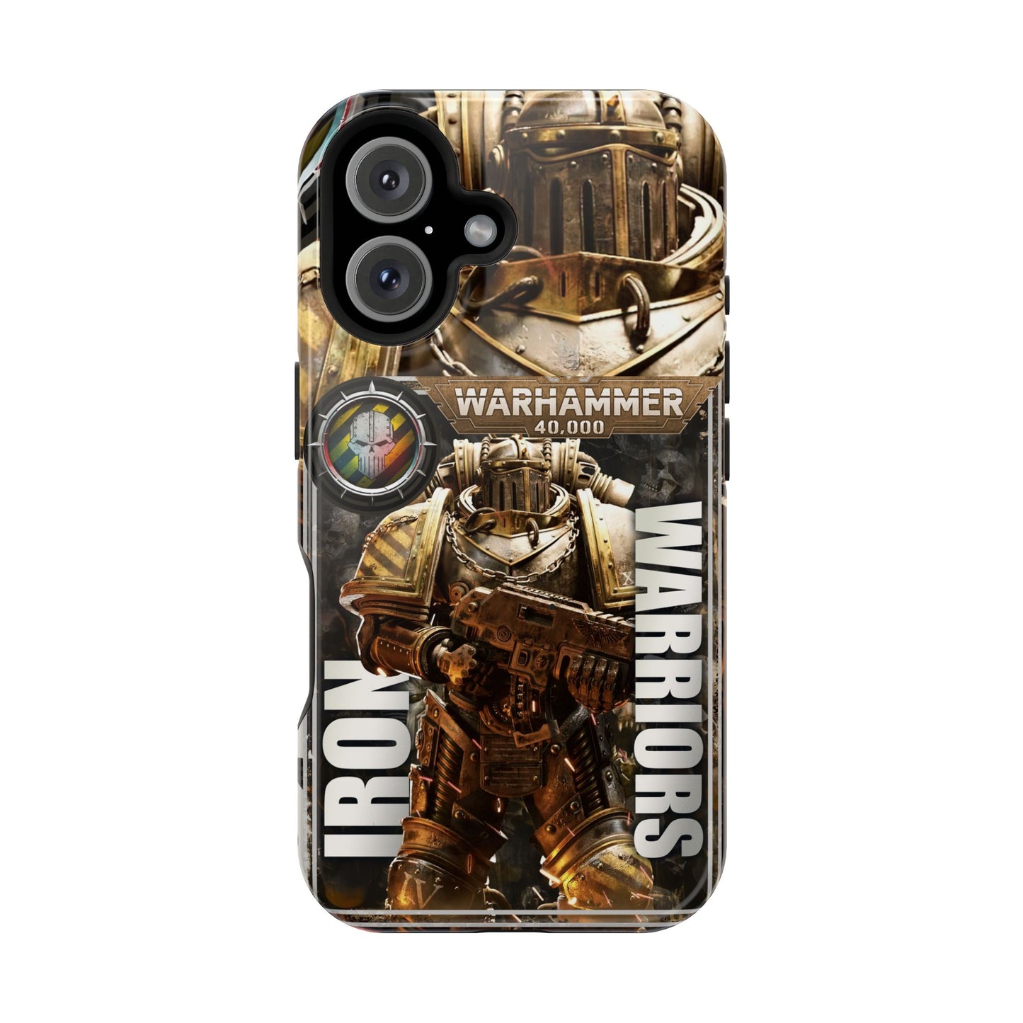 Warhammer Iron Warriors MagSafe® iPhone Tough Case Dual Layer Robust