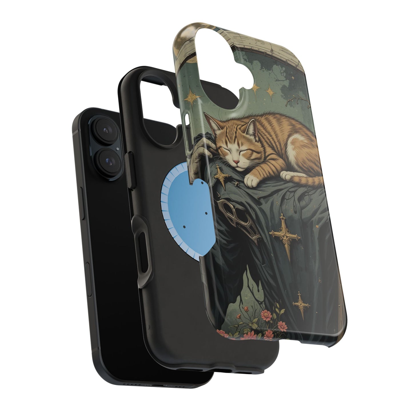 Cat of Death MagSafe® iPhone Tough Case Dual Layer Robust