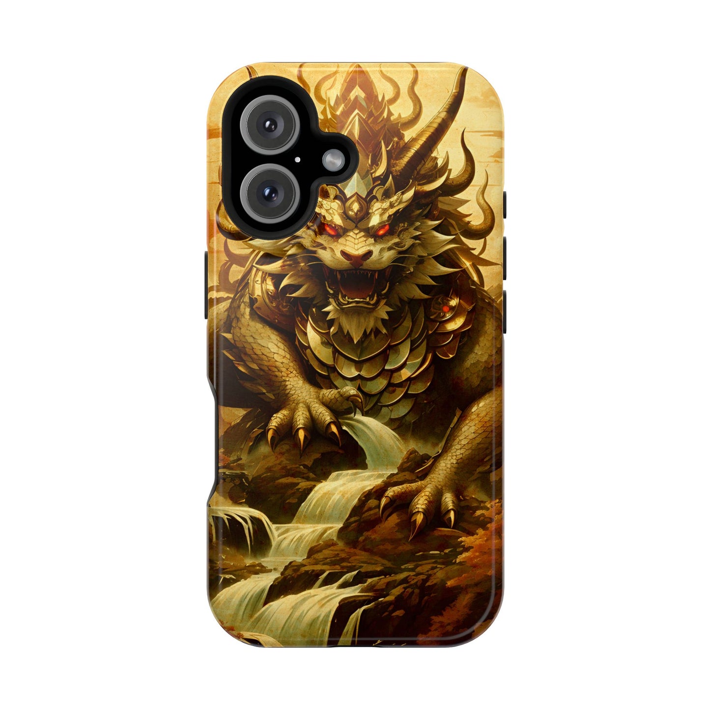 Dragon Art MagSafe® iPhone Tough Case Dual Layer Robust