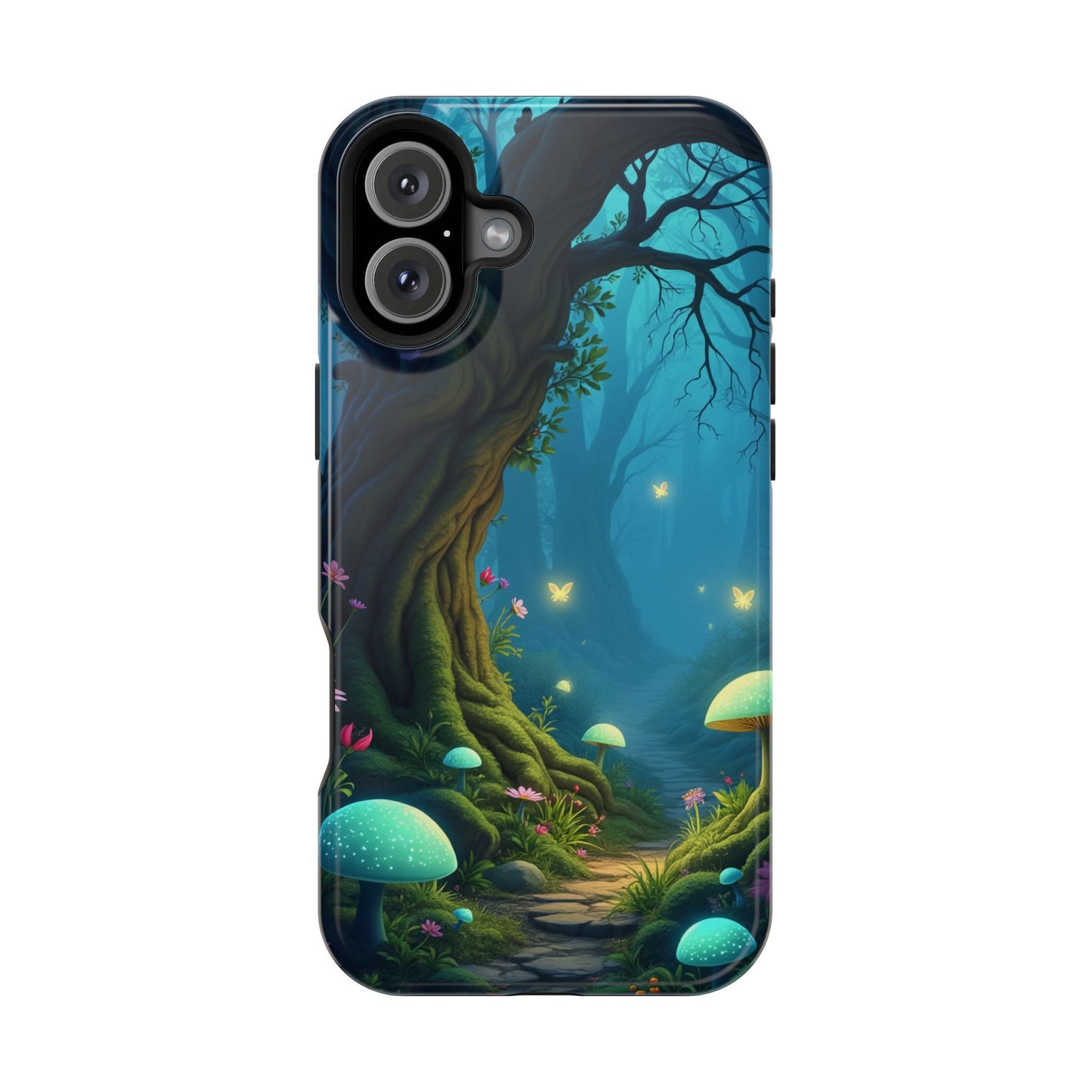 Shrooms Nature MagSafe® iPhone Tough Case Dual Layer Robust