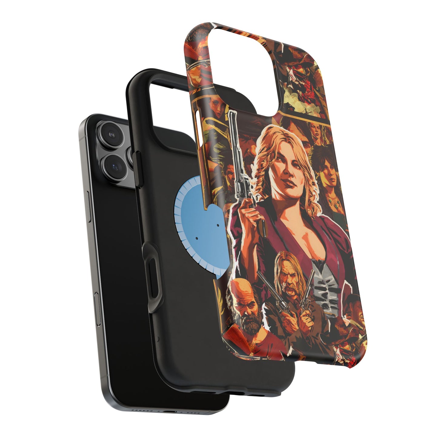 Red Dead Redemption MagSafe® iPhone Tough Case Dual Layer Robust