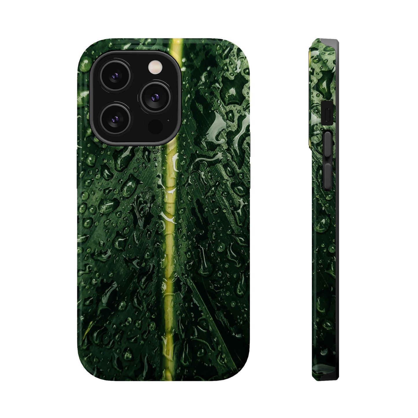 Leaf Marbles Nature MagSafe® iPhone Tough Case Dual Layer Robust