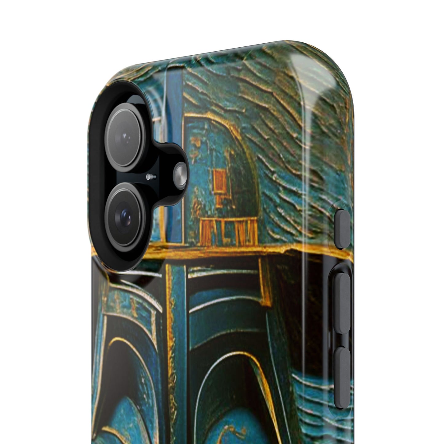 Mandalorian Art MagSafe® iPhone Tough Case Dual Layer Robust