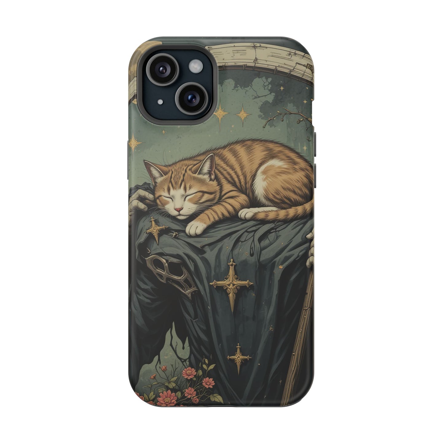 Cat of Death MagSafe® iPhone Tough Case Dual Layer Robust