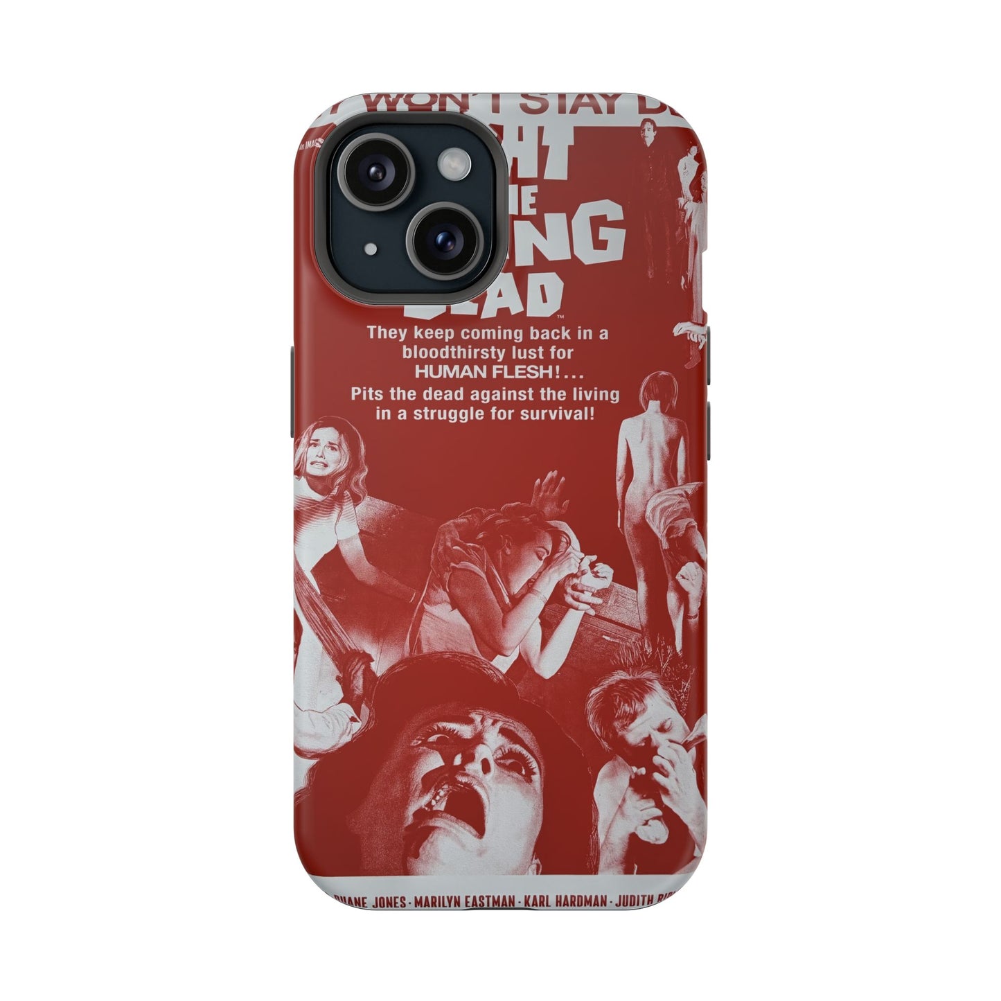 Night of the Living Dead MagSafe® iPhone Tough Case Dual Layer Robust