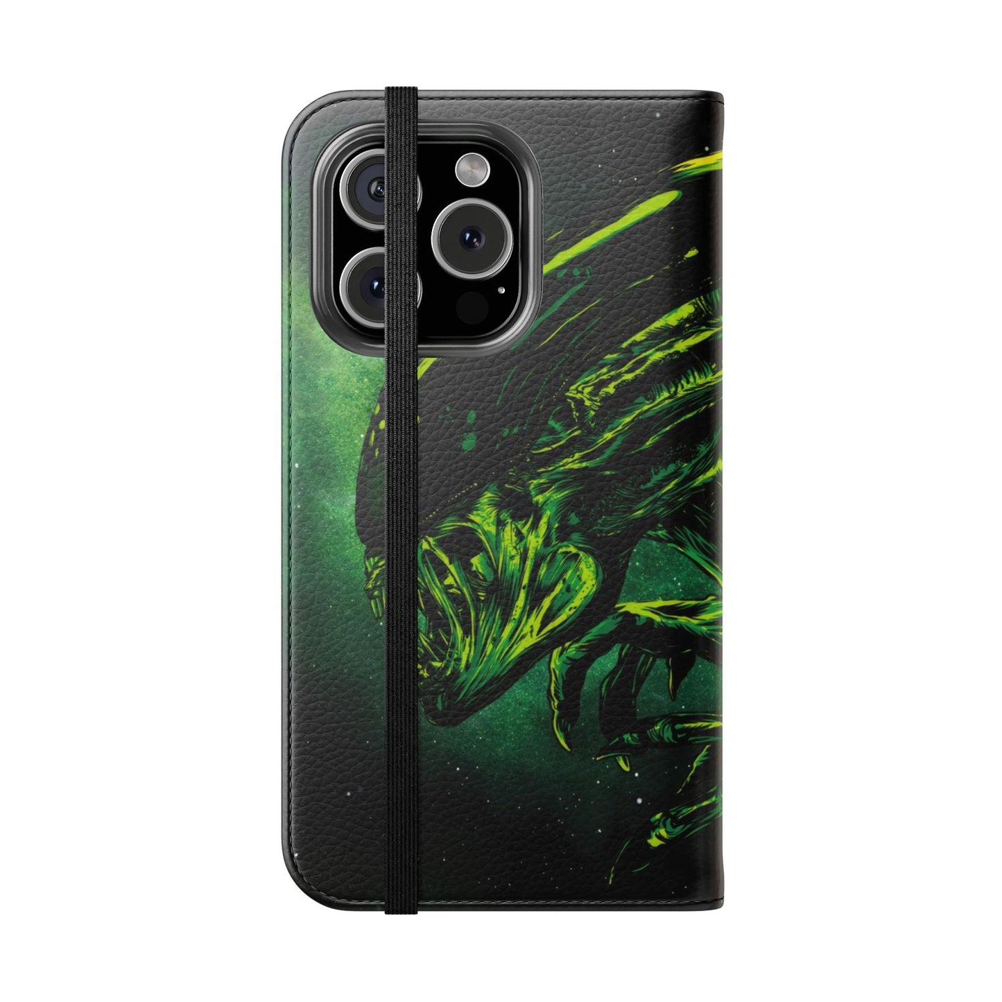 Alien iPhone & Samsung Flip Case