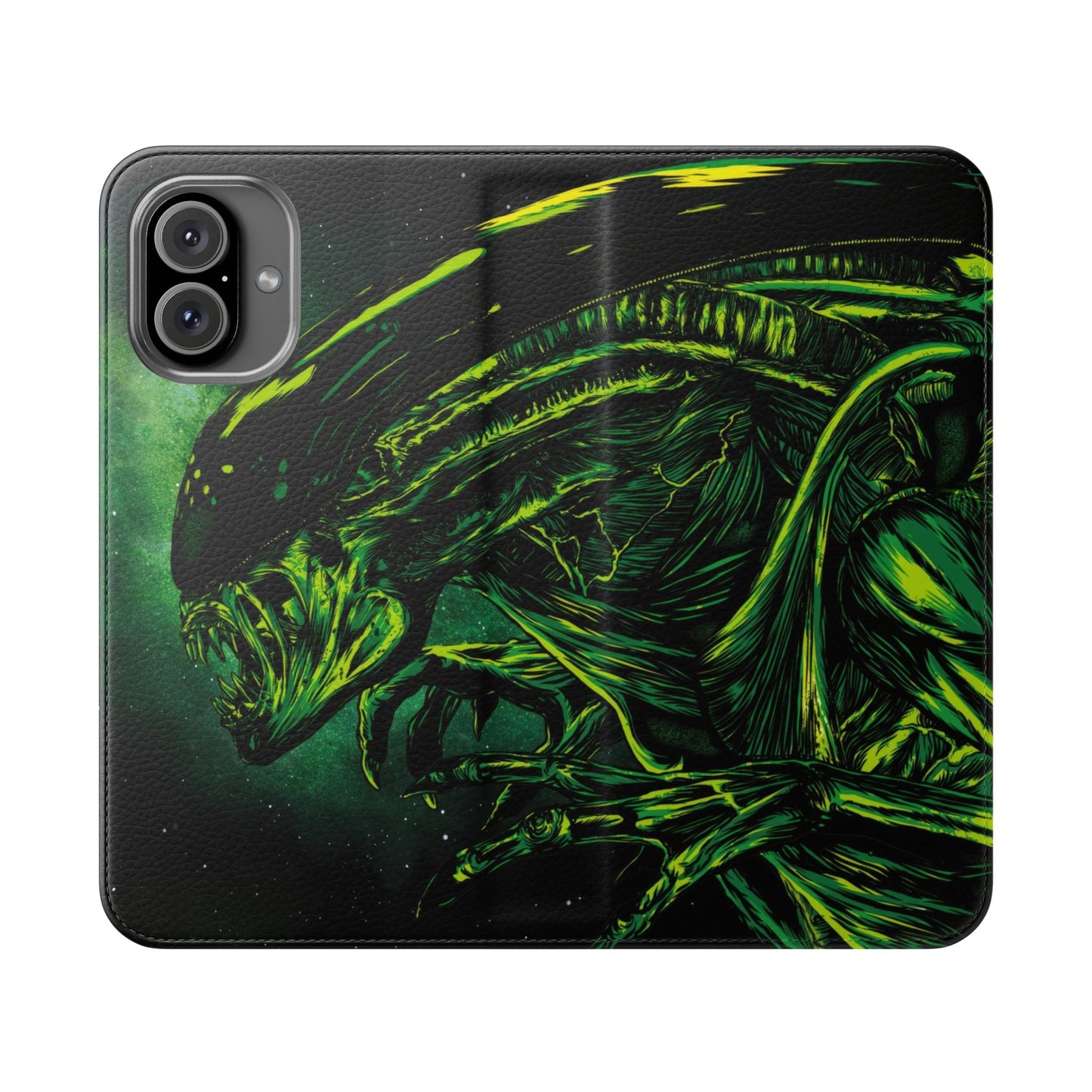 Alien Flip Case for iPhone & Samsung | PhoneMags