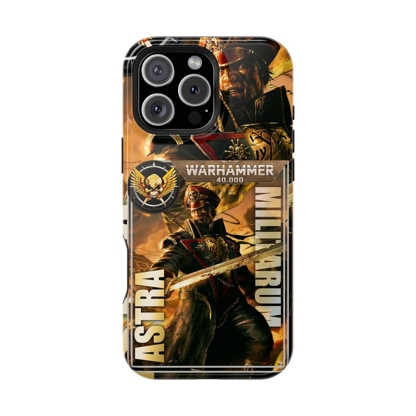 Warhammer Astra Militarum MagSafe® iPhone Tough Case Dual Layer Robust