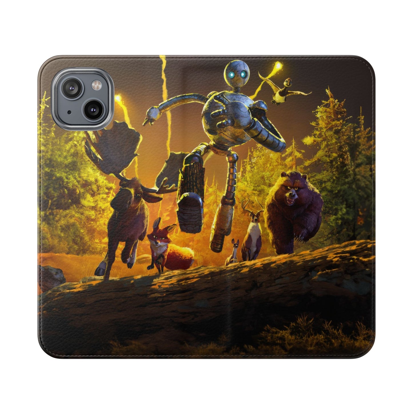 Wild Robot iPhone & Samsung Flip Case