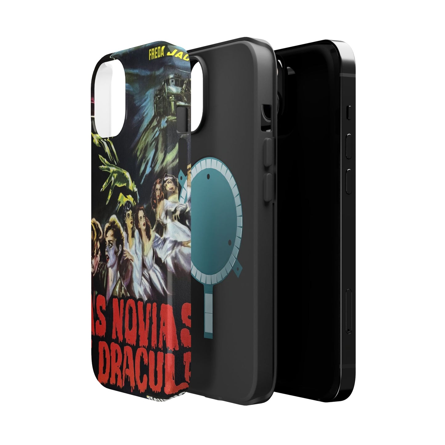 The Brides of Dracula MagSafe® iPhone Tough Case Dual Layer Robust
