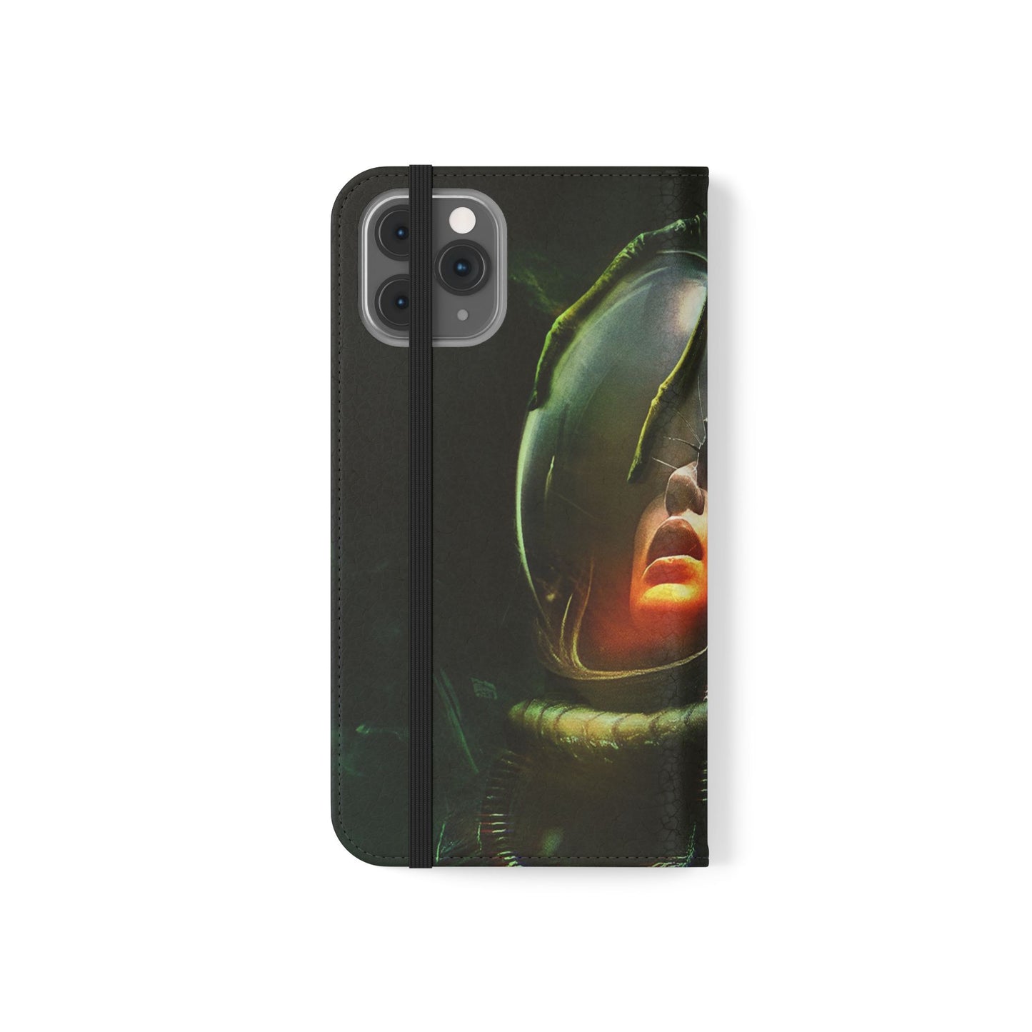 Alien iPhone & Samsung Flip Case