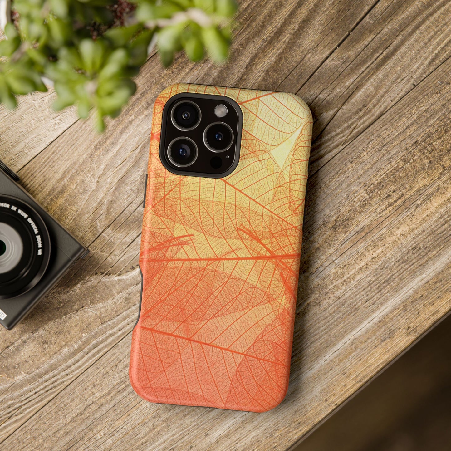 Leaf Nature MagSafe® iPhone Tough Case Dual Layer Robust