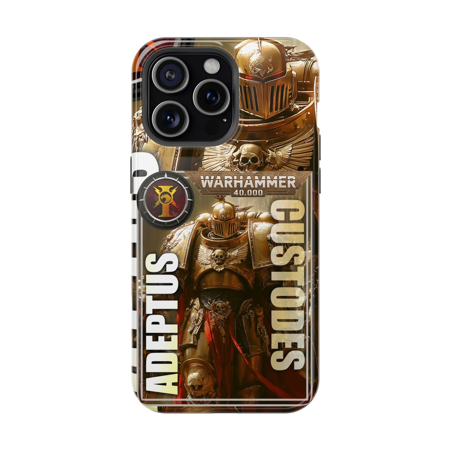 Warhammer Adeptus Custodes MagSafe® iPhone Tough Case Dual Layer Robust
