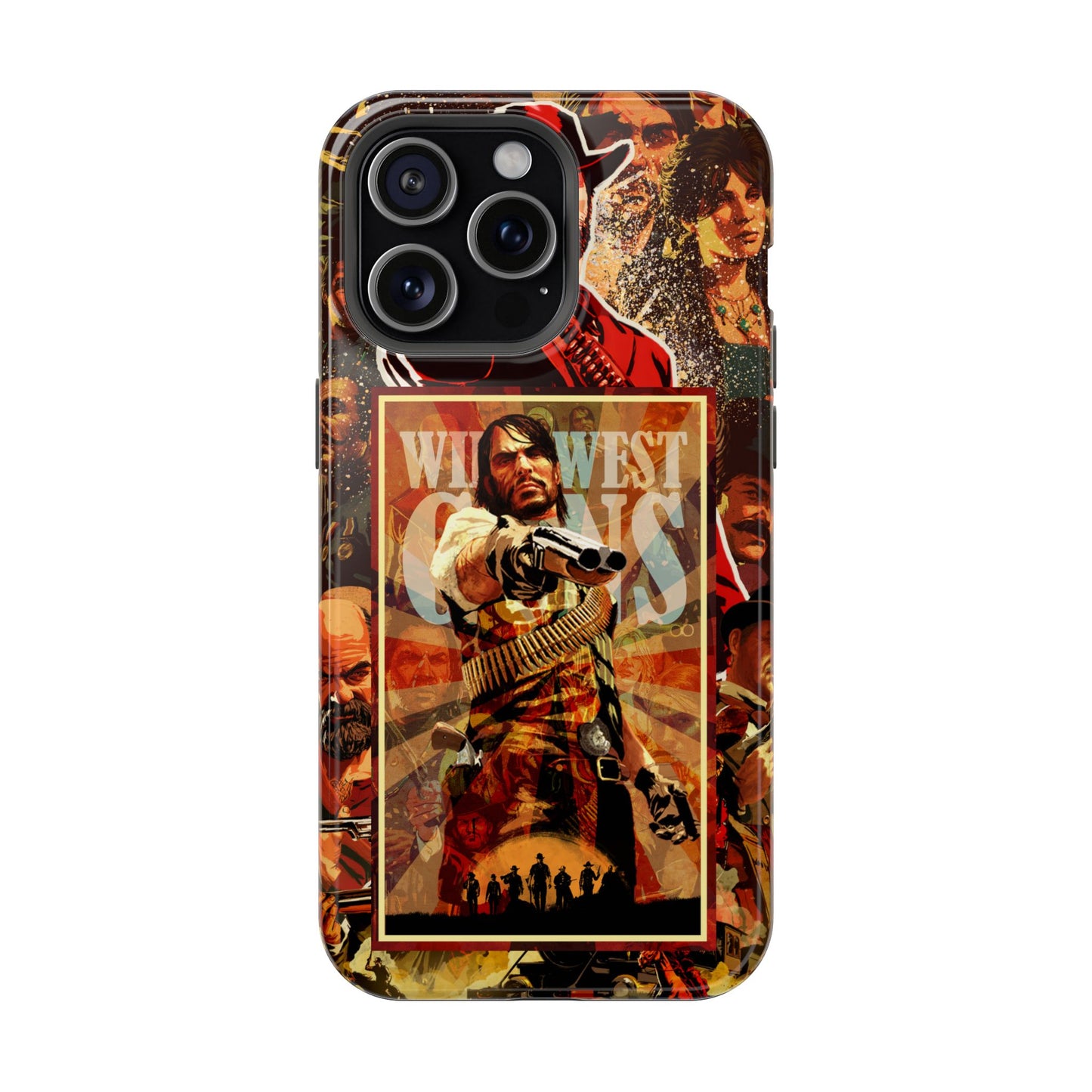 Red Dead Redemption MagSafe® iPhone Tough Case Dual Layer Robust