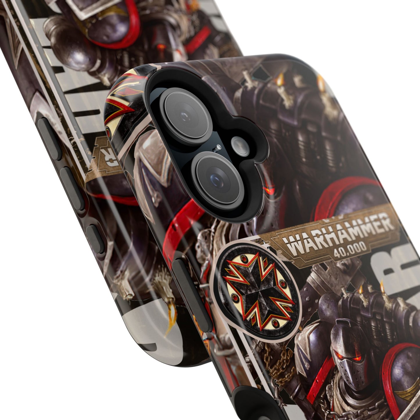 Warhammer Black Templars MagSafe® iPhone Tough Case Dual Layer Robust