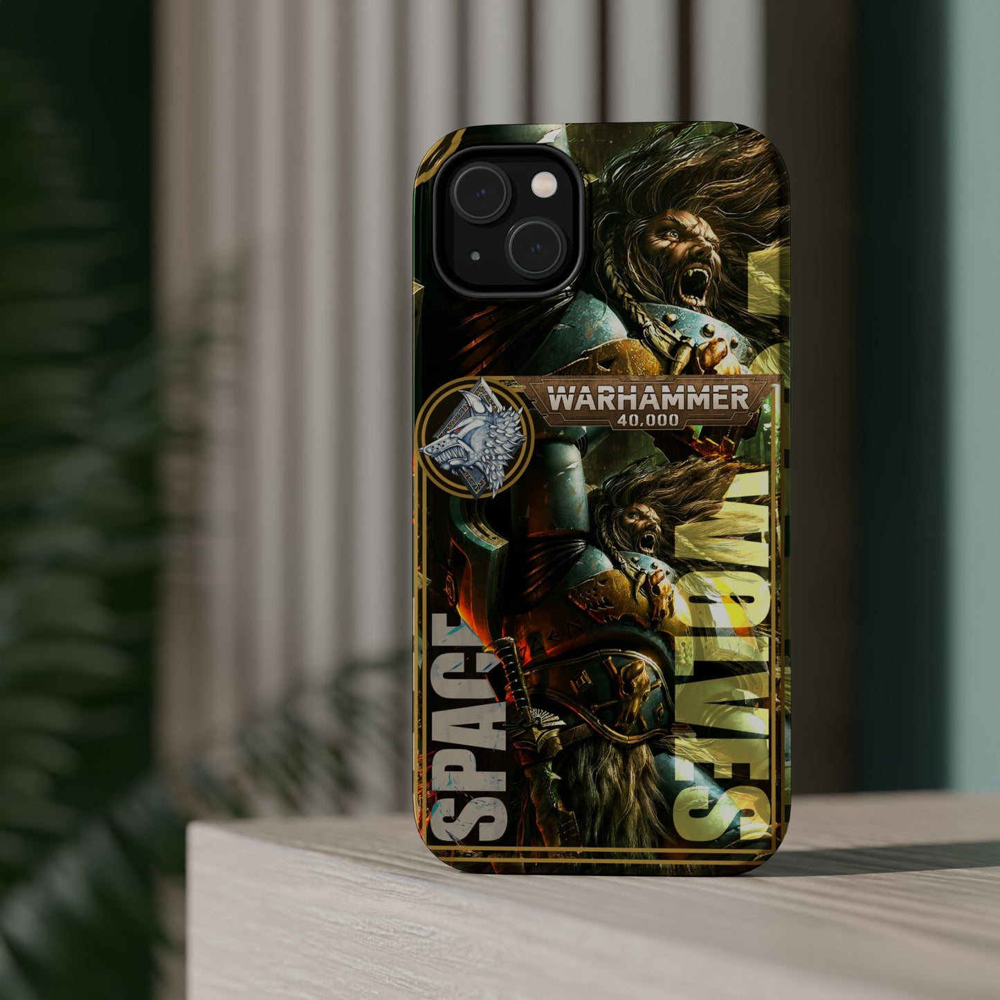 Warhammer Space Wolves MagSafe® iPhone Tough Case Dual Layer Robust