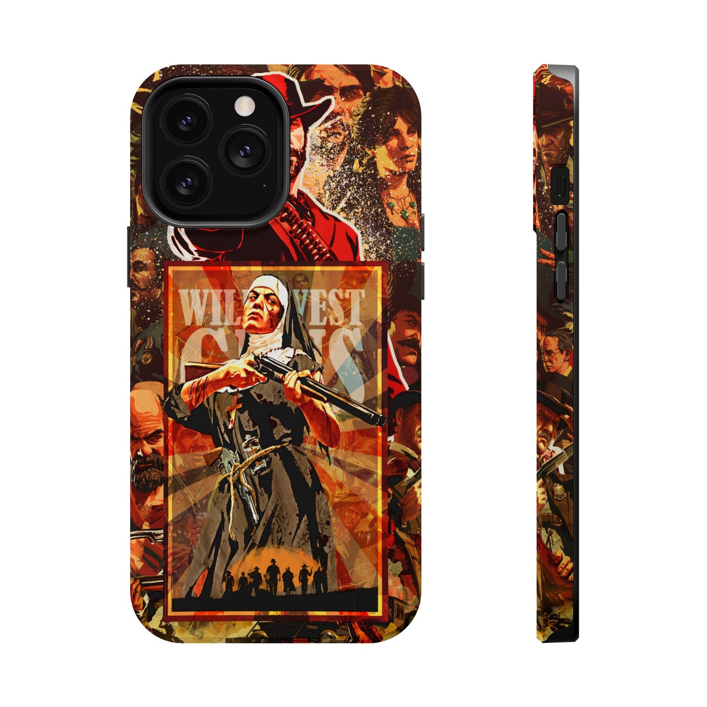Red Dead Redemption MagSafe® iPhone Tough Case Dual Layer Robust