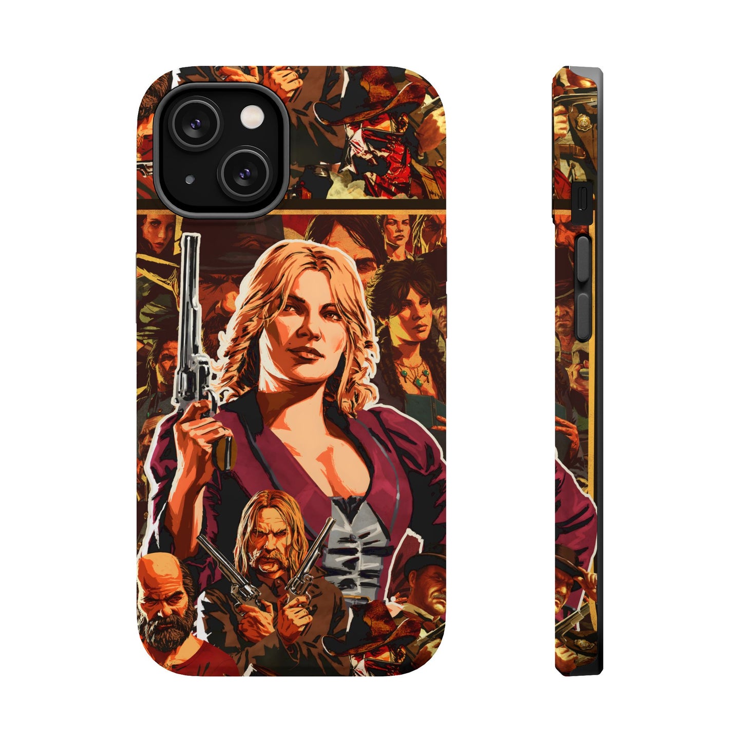 Red Dead Redemption MagSafe® iPhone Tough Case Dual Layer Robust