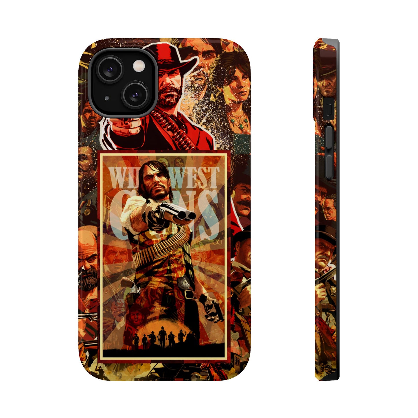 Red Dead Redemption MagSafe® iPhone Tough Case Dual Layer Robust