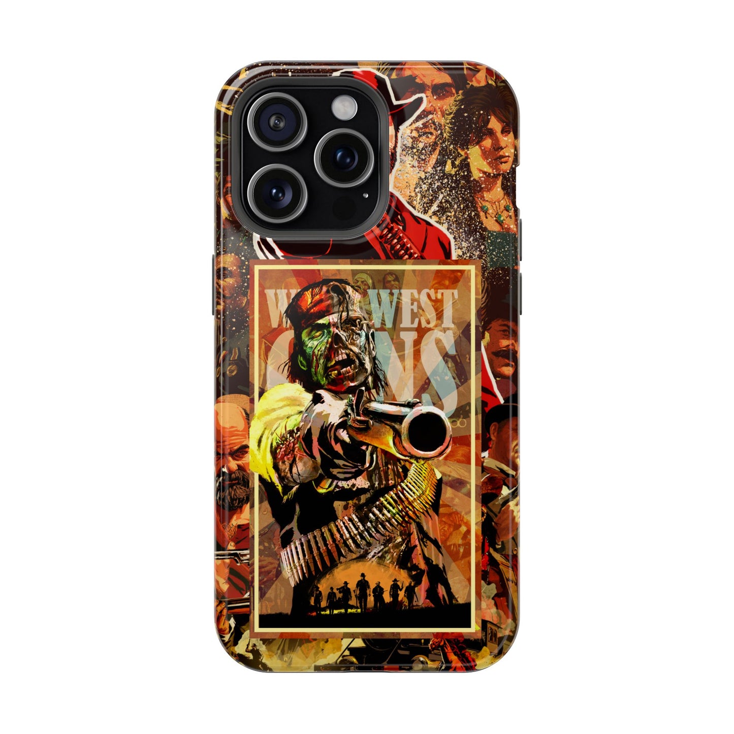 Red Dead Redemption MagSafe® iPhone Tough Case Dual Layer Robust