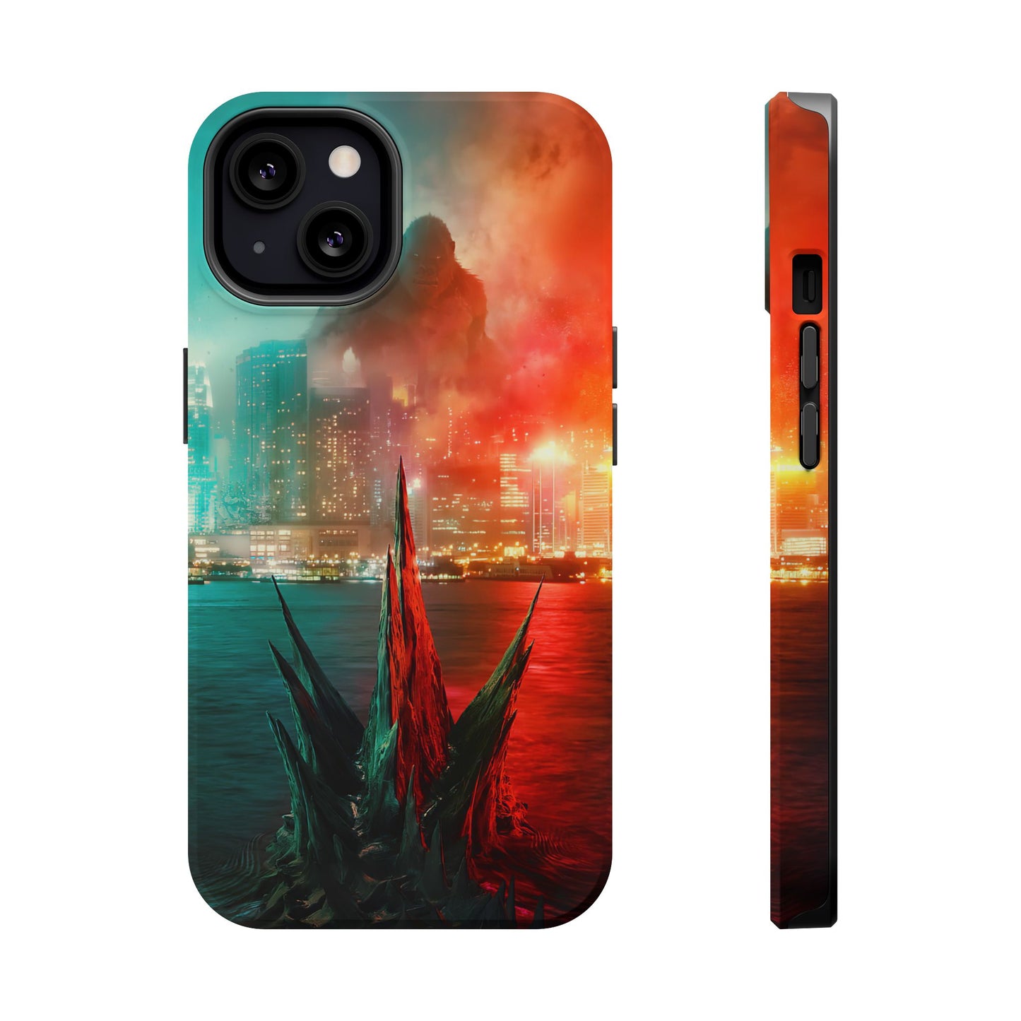 Godzilla Vs Kong MagSafe® iPhone Tough Case Dual Layer Robust