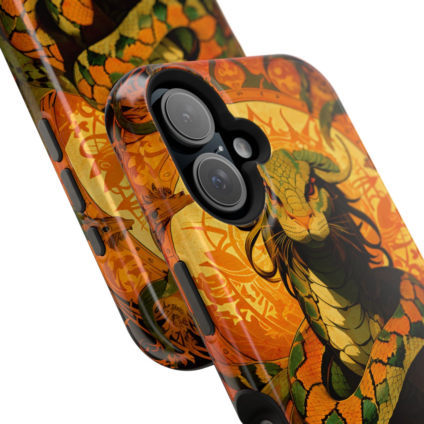 Serpent Art MagSafe® iPhone Tough Case Dual Layer Robust