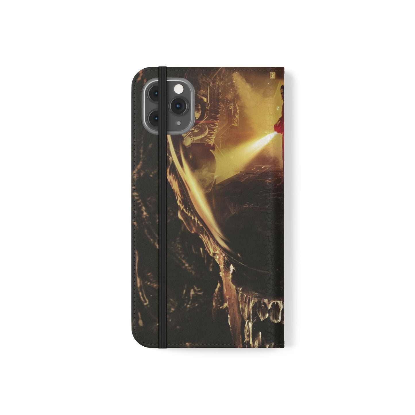 Alien iPhone & Samsung Flip Case