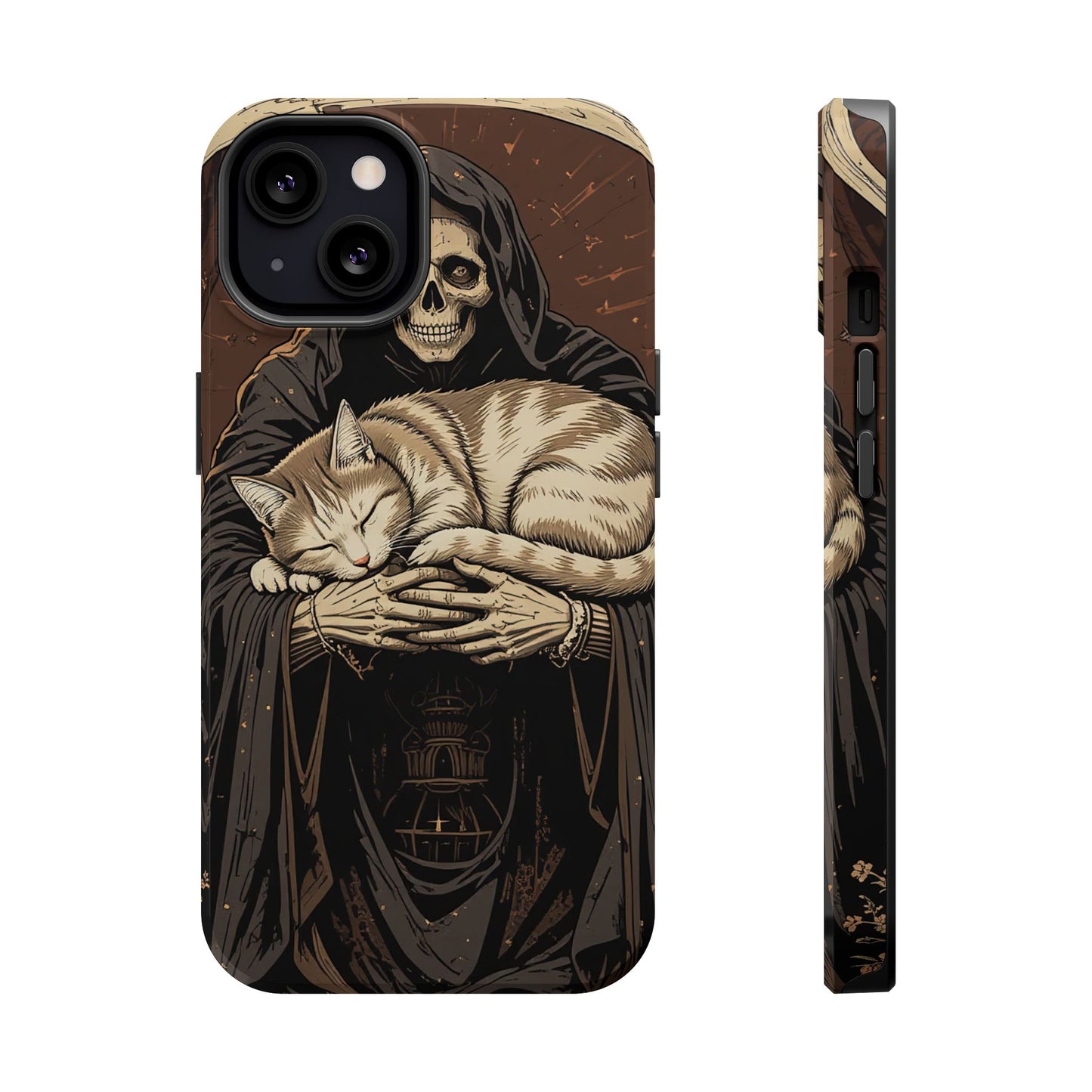 Cat of Death MagSafe® iPhone Tough Case Dual Layer Robust