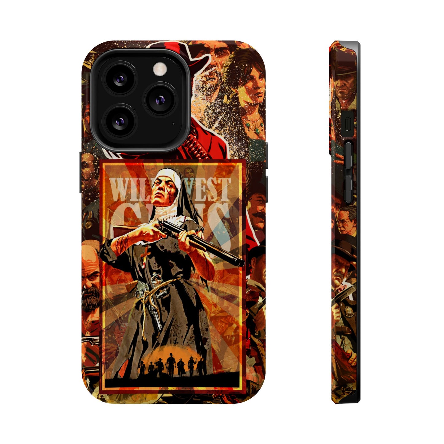 Red Dead Redemption MagSafe® iPhone Tough Case Dual Layer Robust