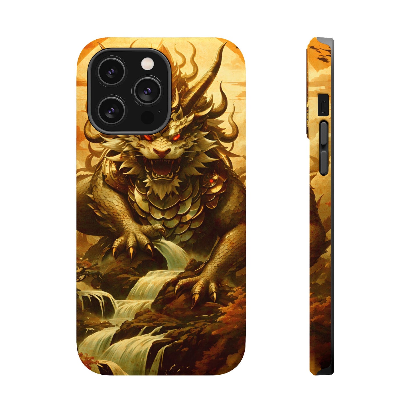 Dragon Art MagSafe® iPhone Tough Case Dual Layer Robust