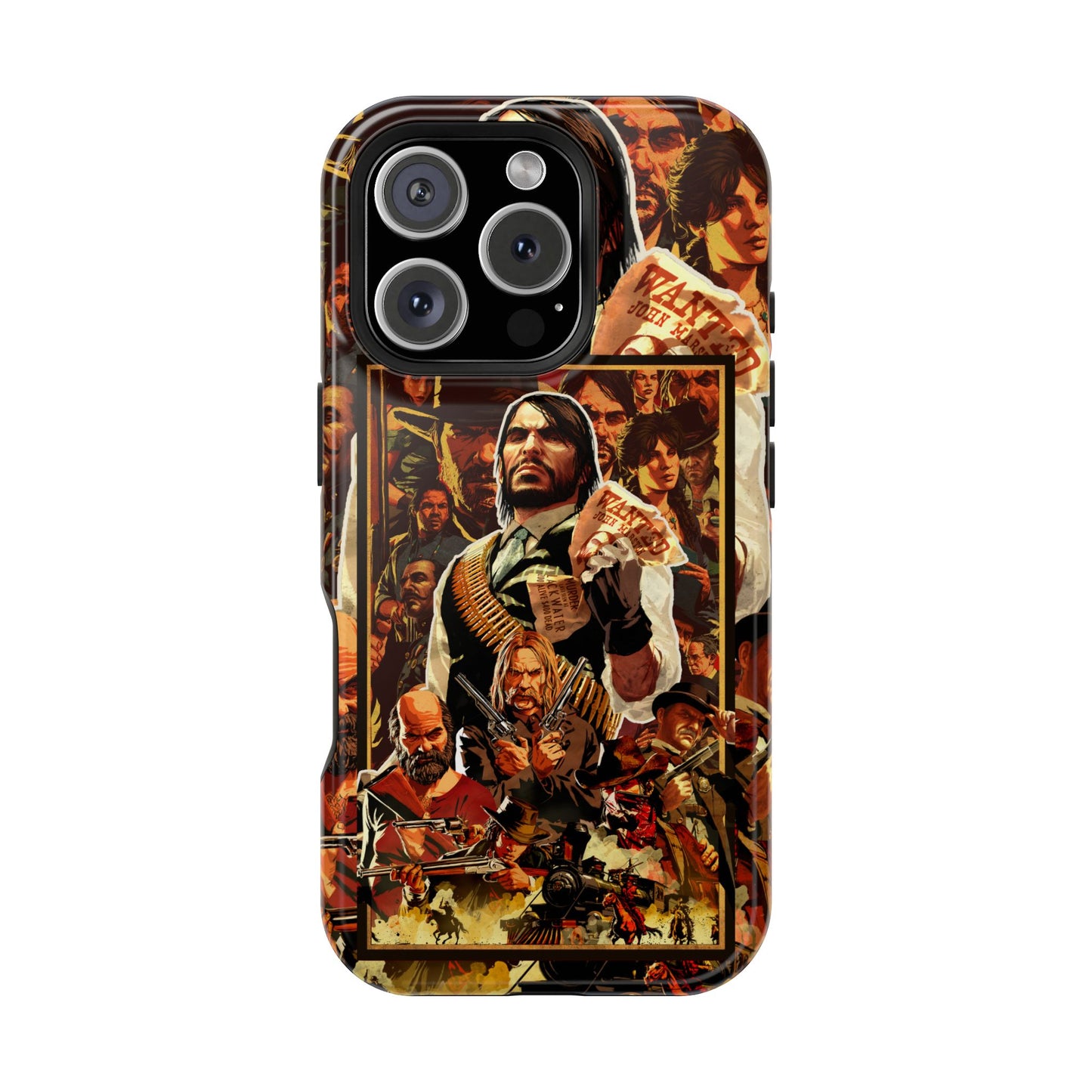Red Dead Redemption MagSafe® iPhone Tough Case Dual Layer Robust