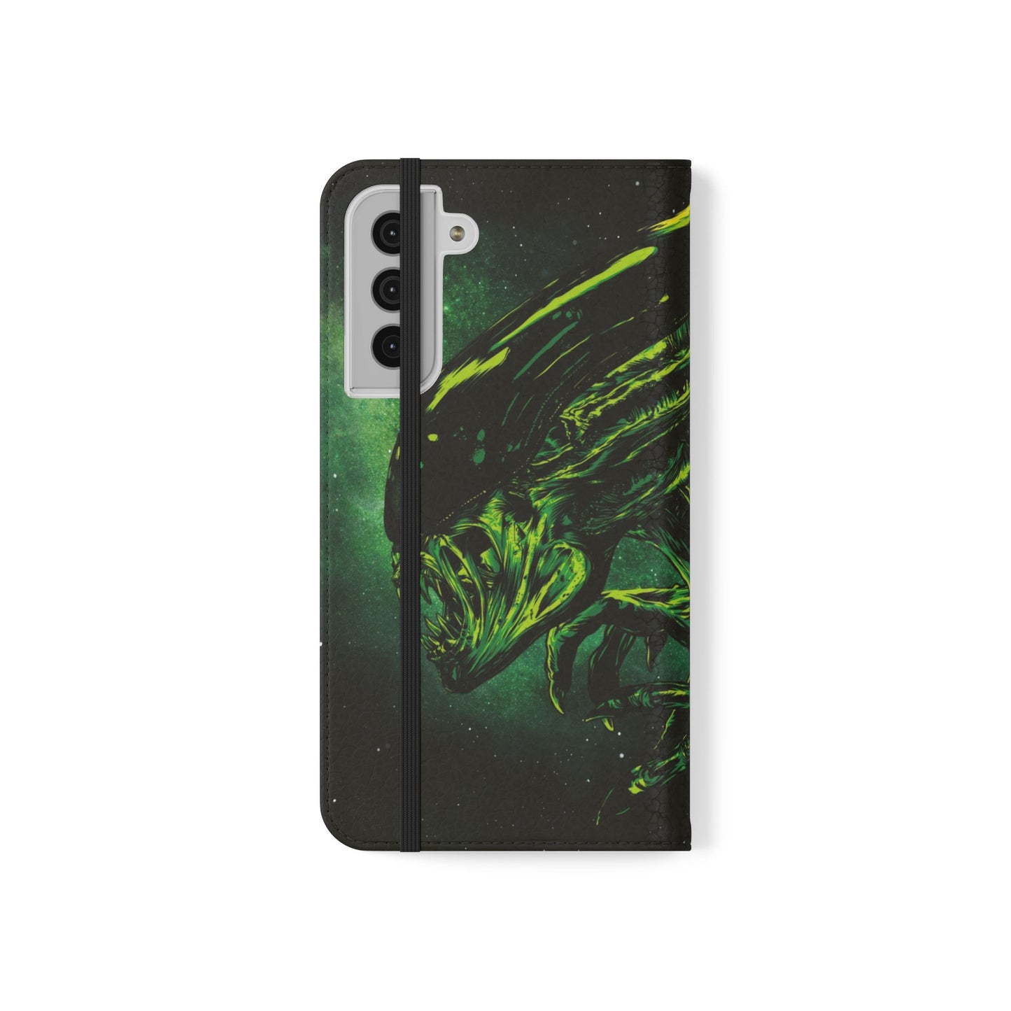Alien iPhone & Samsung Flip Case
